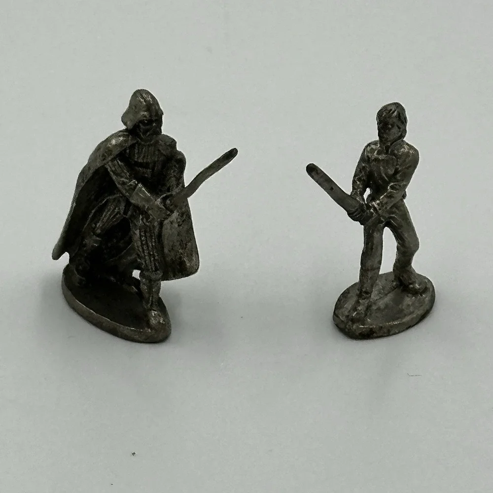 Star Wars Monopoly Classic Trilogy Edition 1997 Replacement Pewter Token Figures